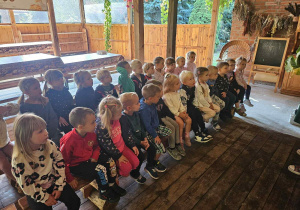 Grupa II podczas zajęć edukacyjnych