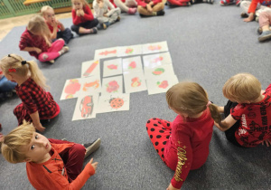 II grupa podczas czerwonych zajęć