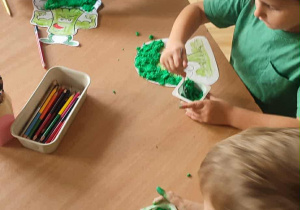 Powstają papierowe brokuły