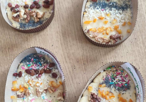 Takie piękne mazurki wielkanoczne wykonały dzieci