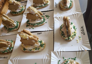 Prezentacja zajączków wielkanocnych