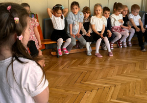 Jagoda podczas recytacji