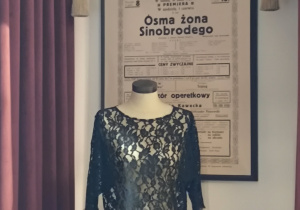 Orginalna bluzka, przekazana przez wnuczkę pana Poznańskiego